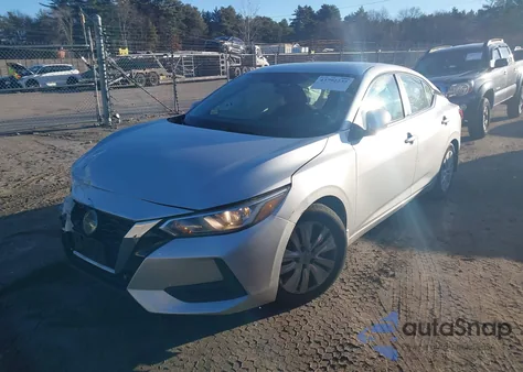 2020 Nissan Sentra S Xtronic Cvt из США, поврежденный, VIN 3N1AB8BV5LY277861